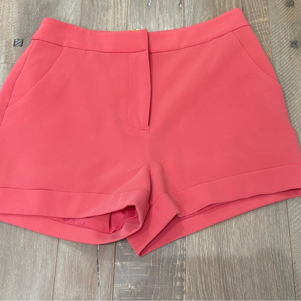 Cinq a Sept High Waist Pink Shorts - Picture 2 of 5